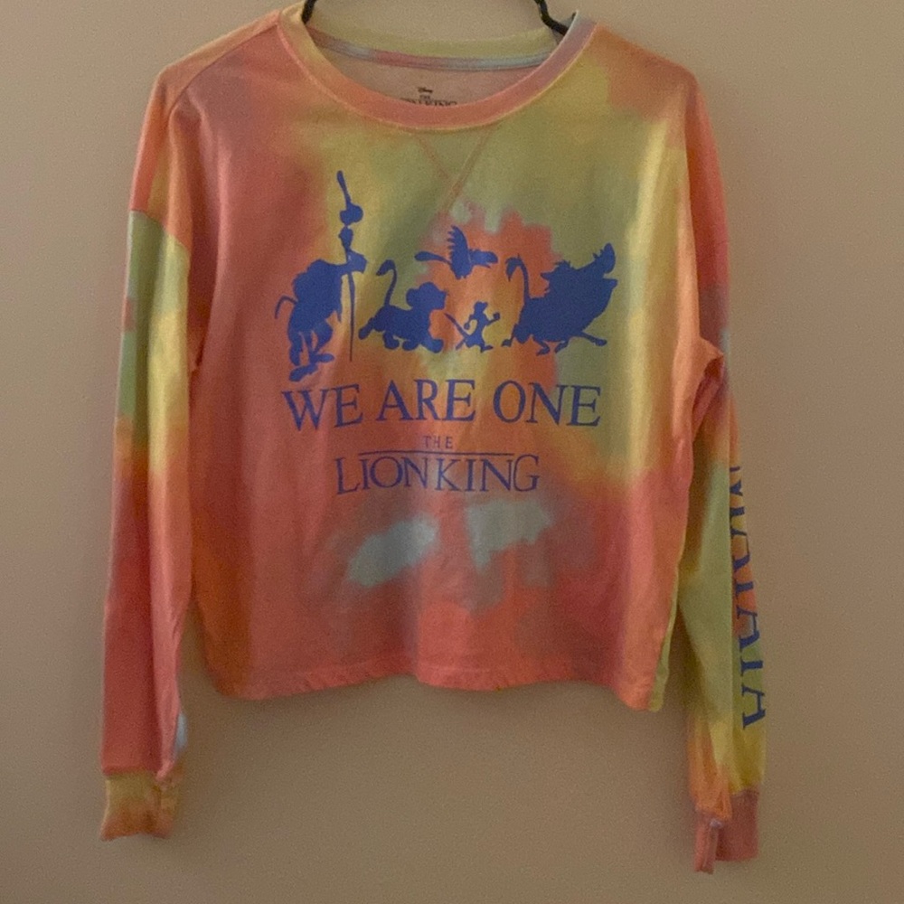 Fun Disney Lion long long sleeve tee